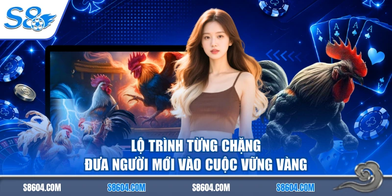 Lộ trình từng chặng đưa người mới vào cuộc vững vàng