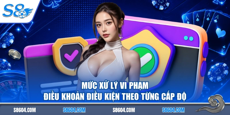 Mức xử lý vi phạm điều khoản điều kiện theo từng cấp độ
