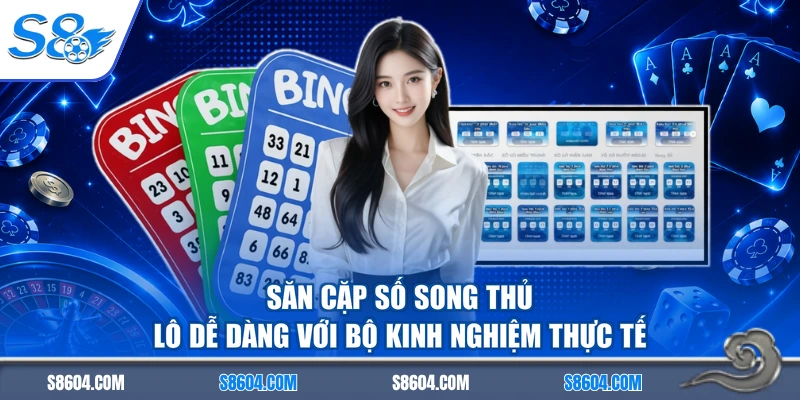 Săn cặp số song thủ lô dễ dàng với bộ kinh nghiệm thực tế